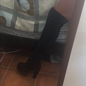 Knee high boots